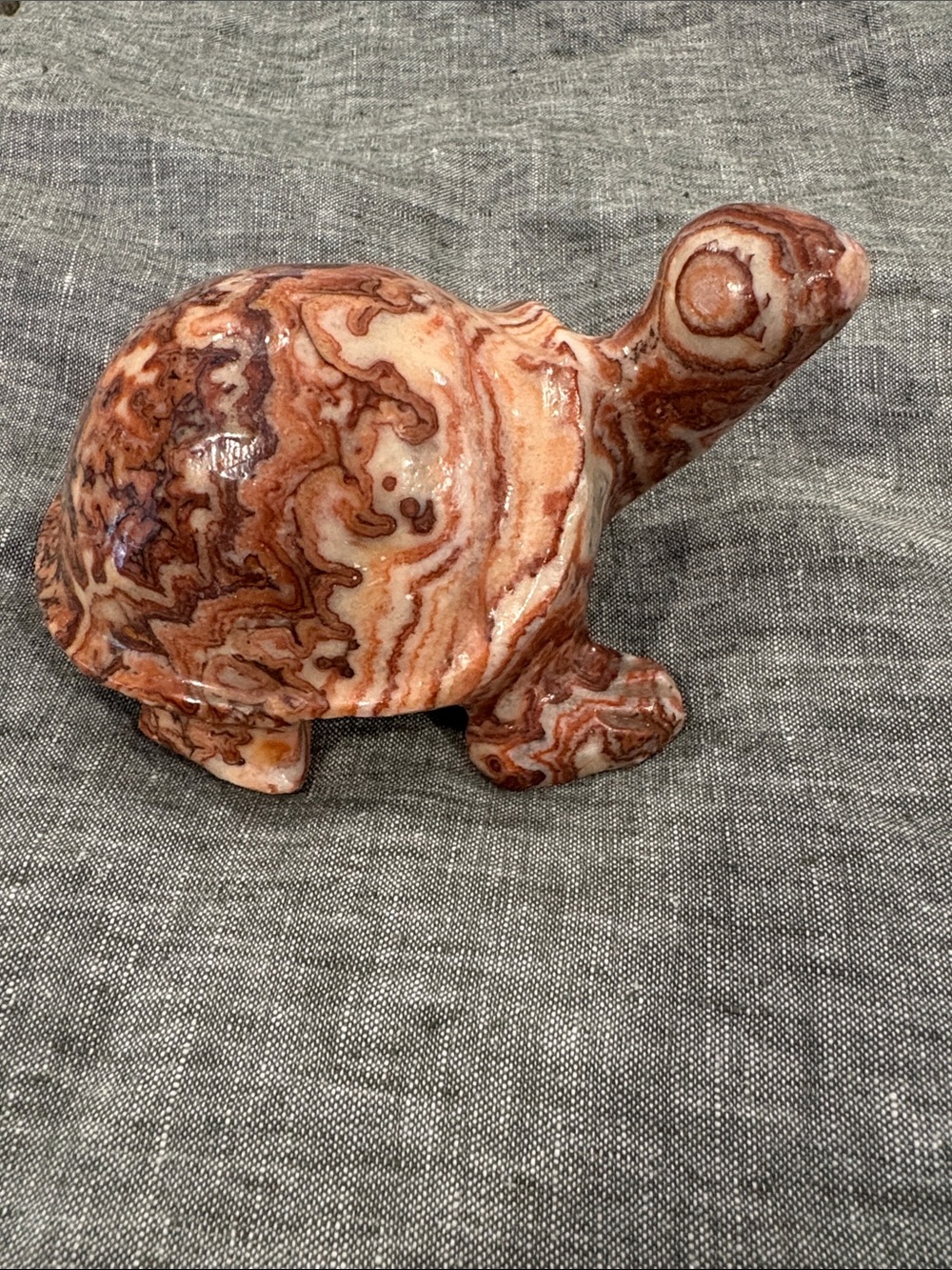 Pork Stone Turtle sculpture